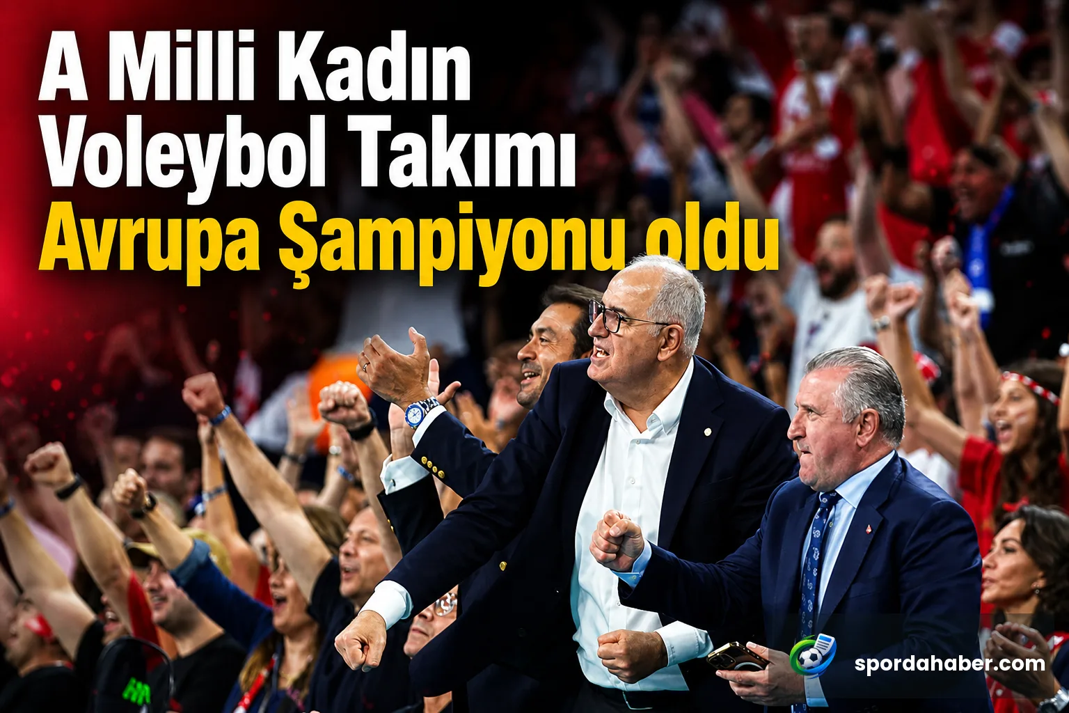A Milli Kadın Voleybol Takımı Avrupa Şampiyonu oldu