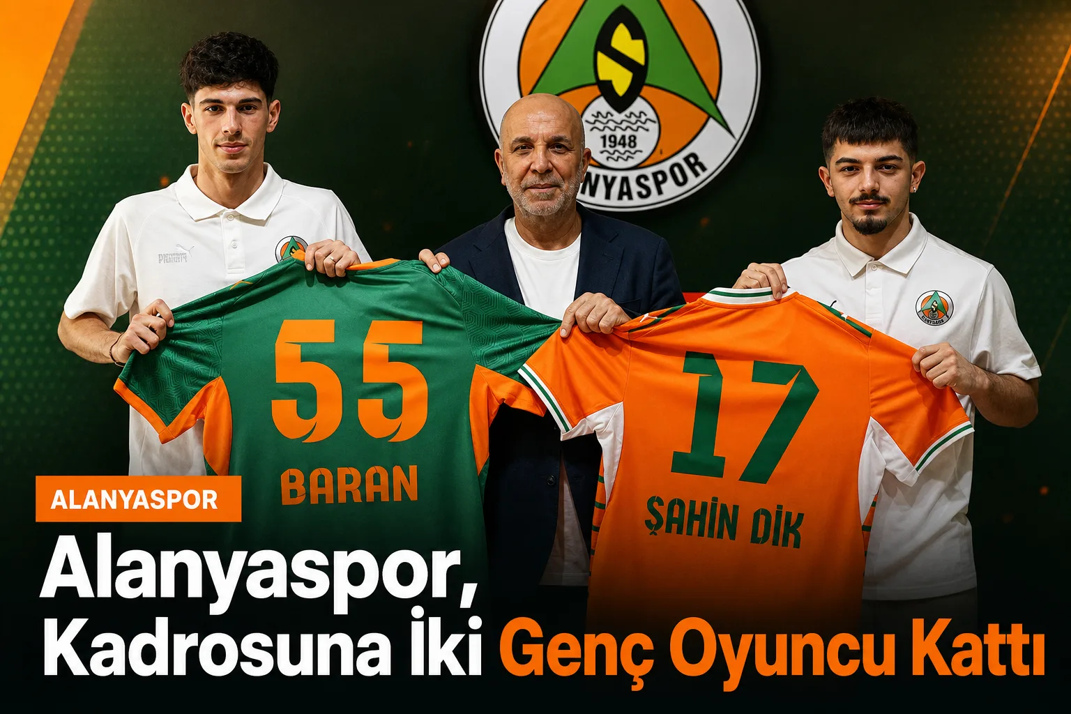 Alanyaspor, Kadrosuna İki Genç Oyuncu Kattı