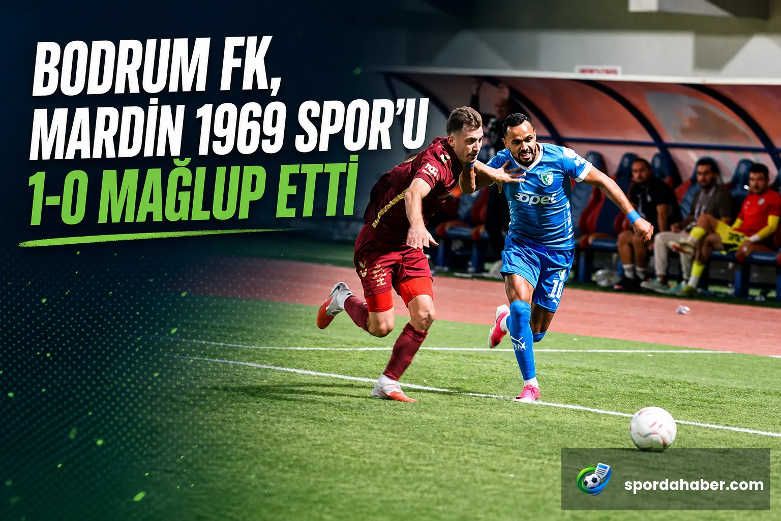 Bodrum FK, Mardin 1969 Spor'u 1-0 Mağlup Etti