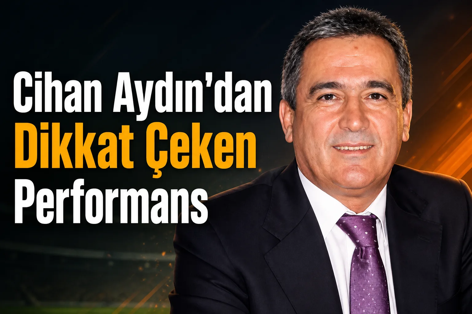 Cihan Aydın'dan Dikkat Çeken Performans