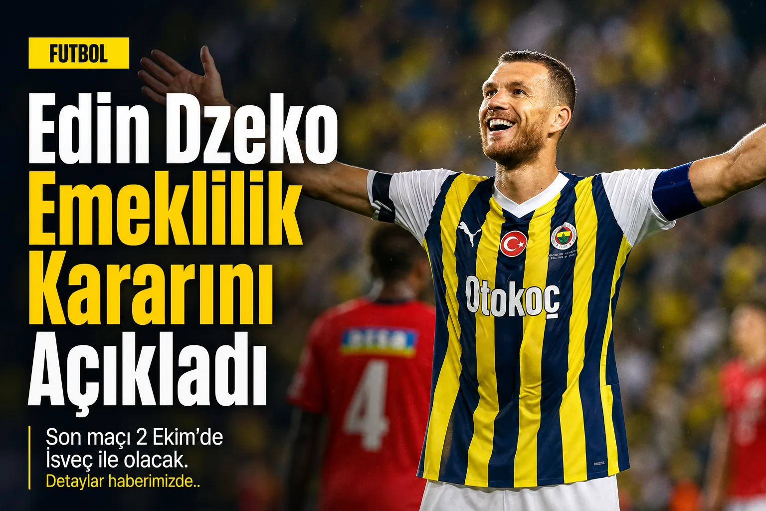 Edin Dzeko Emeklilik Kararını Açıkladı