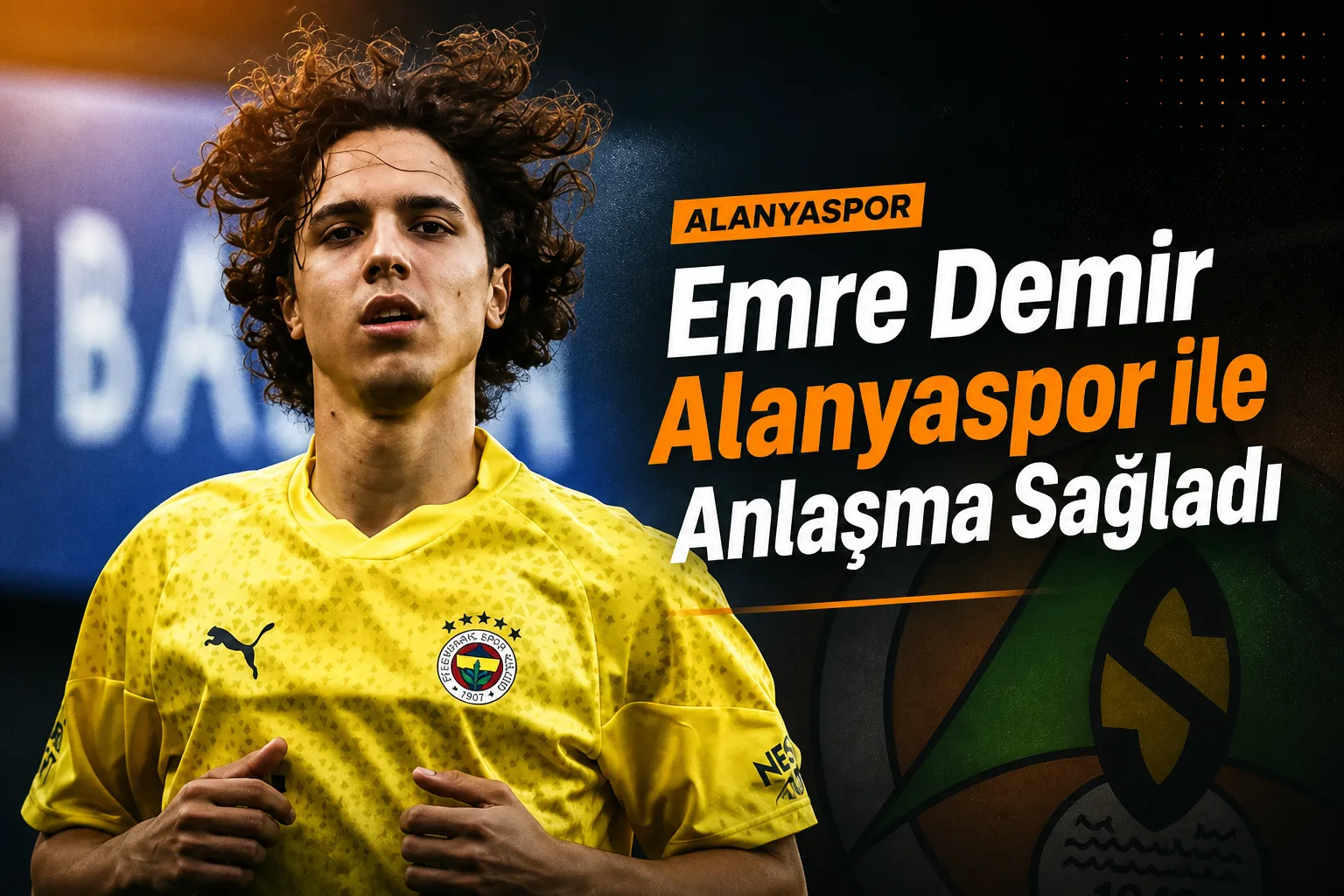 Emre Demir Alanyaspor ile Anlaşma Sağladı