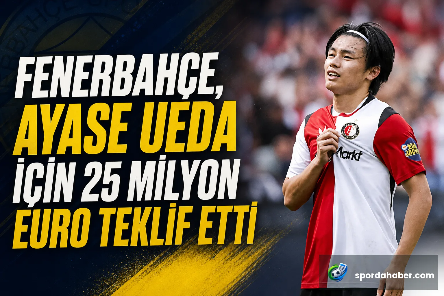 Fenerbahçe, Ayase Ueda İçin 25 Milyon Euro Teklif Etti