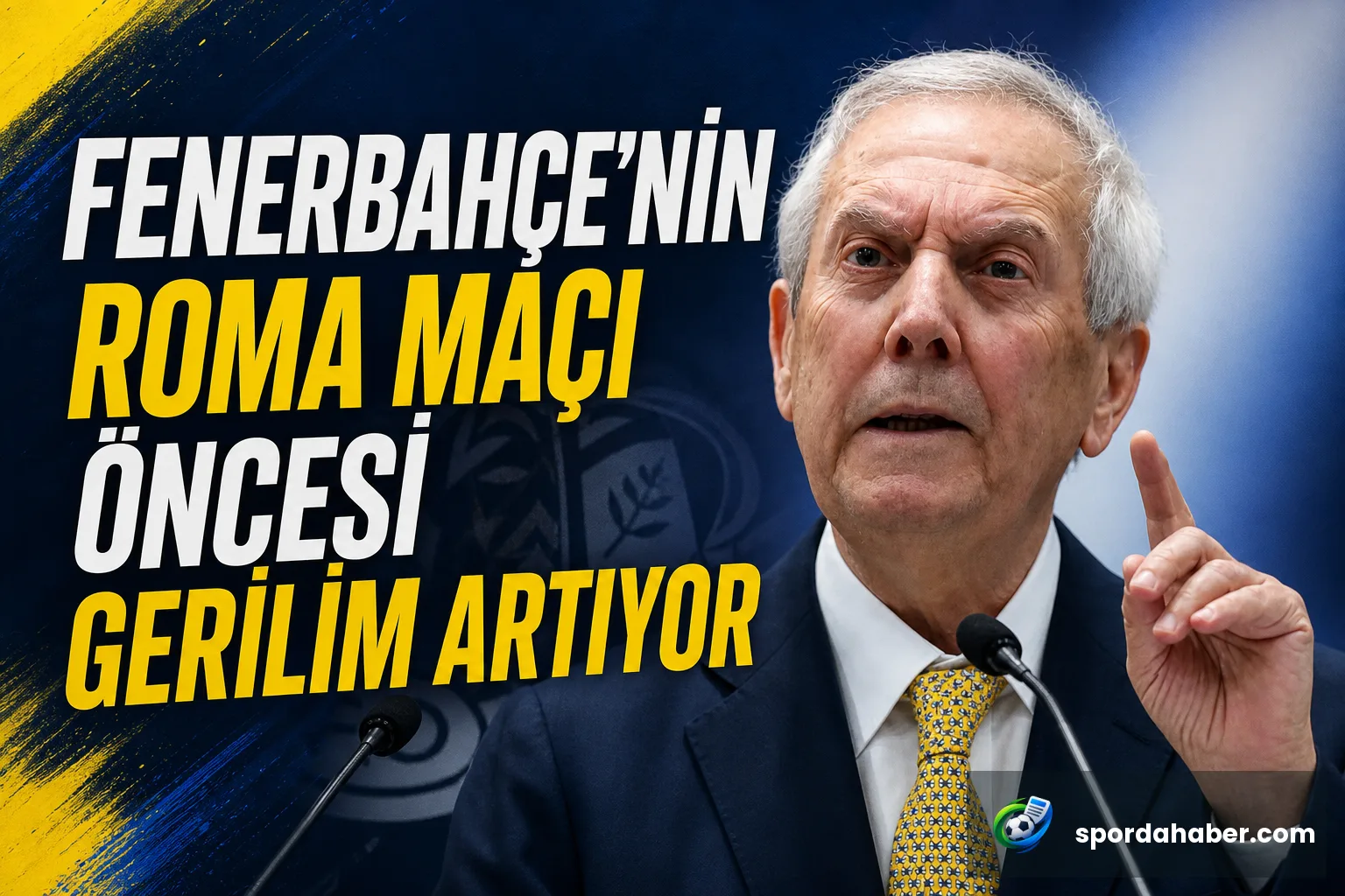 Fenerbahçe'nin Roma Maçı Öncesi Gerilim Artıyor