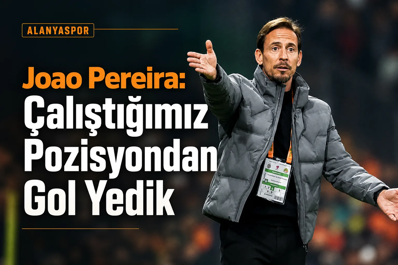 Joao Pereira: Çalıştığımız Pozisyondan Gol Yedik
