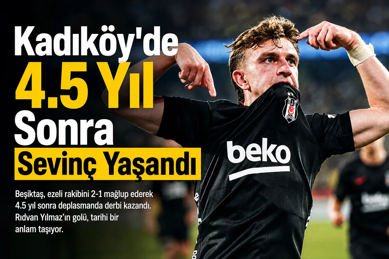 Kadıköy'de 4.5 Yıl Sonra Sevinç Yaşandı