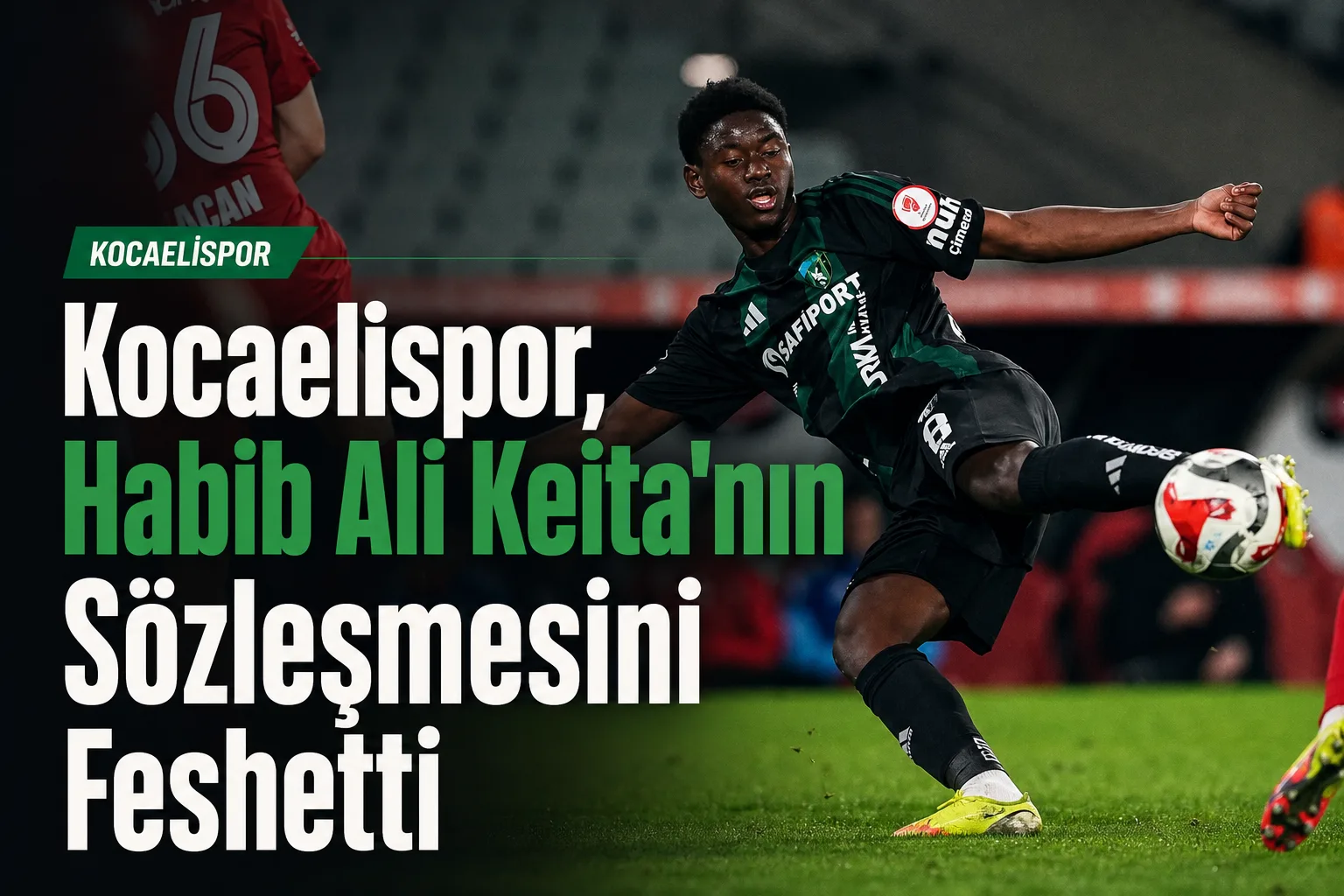 Kocaelispor, Habib Ali Keita'nın Sözleşmesini Feshetti