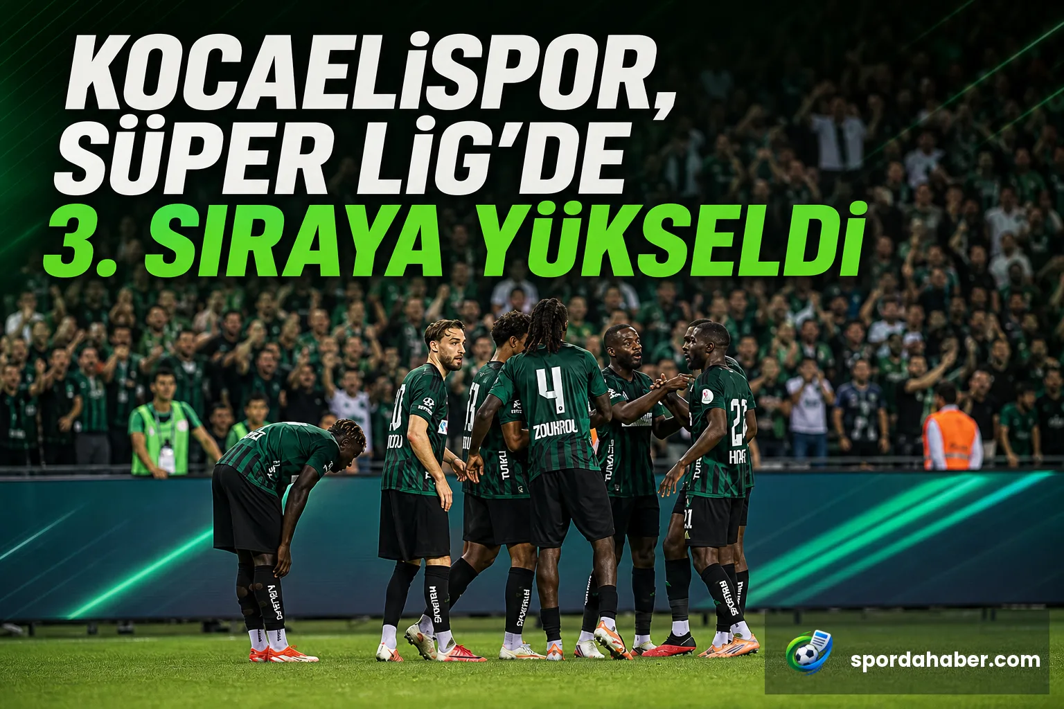 Kocaelispor, Süper Lig'de 3. Sıraya Yükseldi