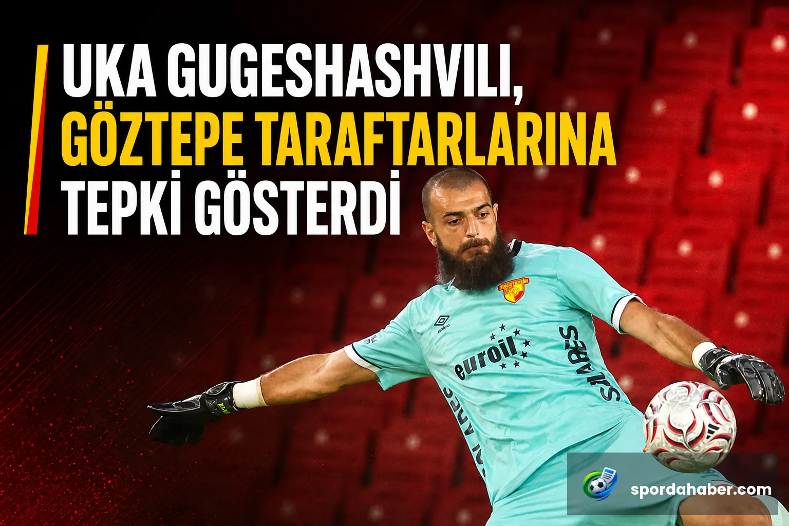 Luka Gugeshashvili, Göztepe Taraftarlarına Tepki Gösterdi