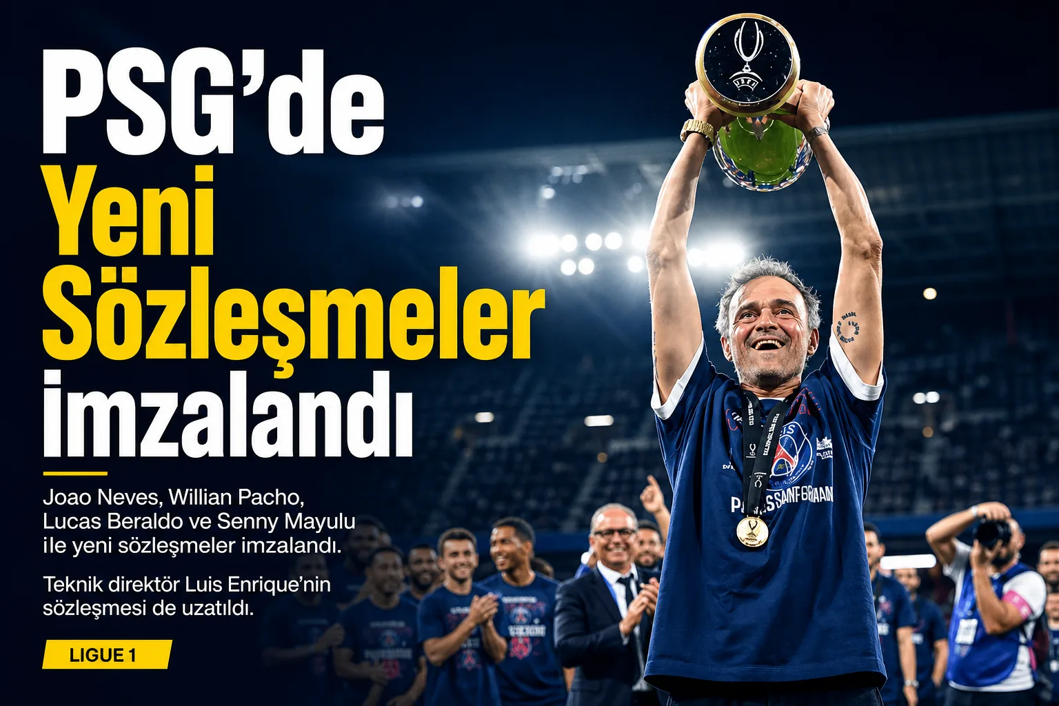 PSG'de Yeni Sözleşmeler İmzalandı