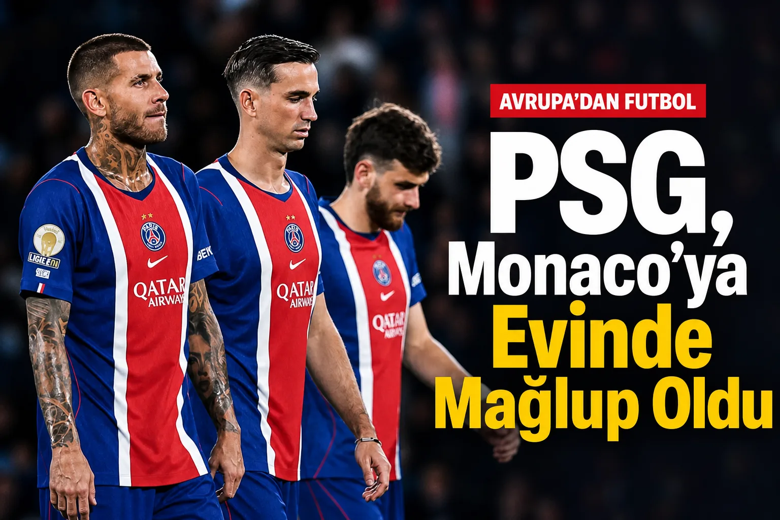PSG, Monaco'ya Evinde Mağlup Oldu