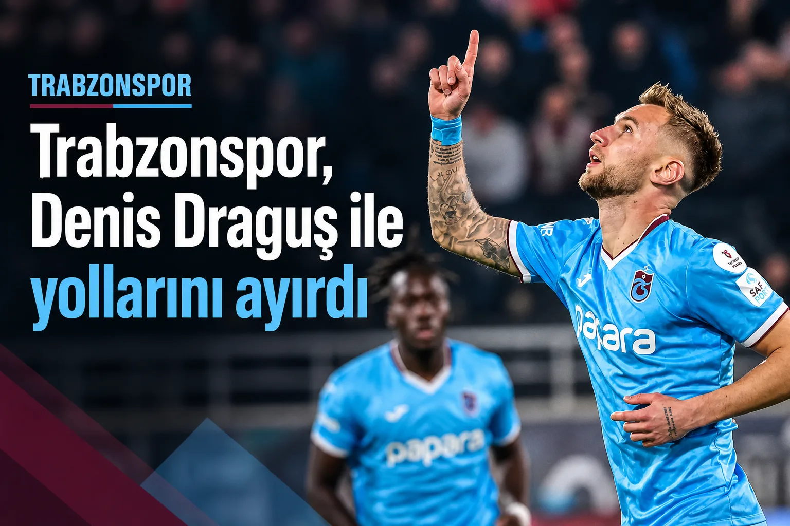 Trabzonspor, Denis Draguş ile yollarını ayırdı
