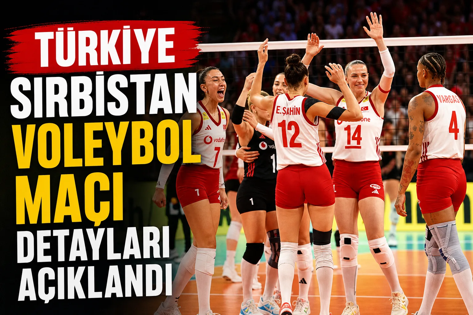 Türkiye Sırbistan Voleybol Maçı Detayları Açıklandı